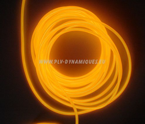 Guirlande lumineuse en fil électroluminescent pour animations et éclairage